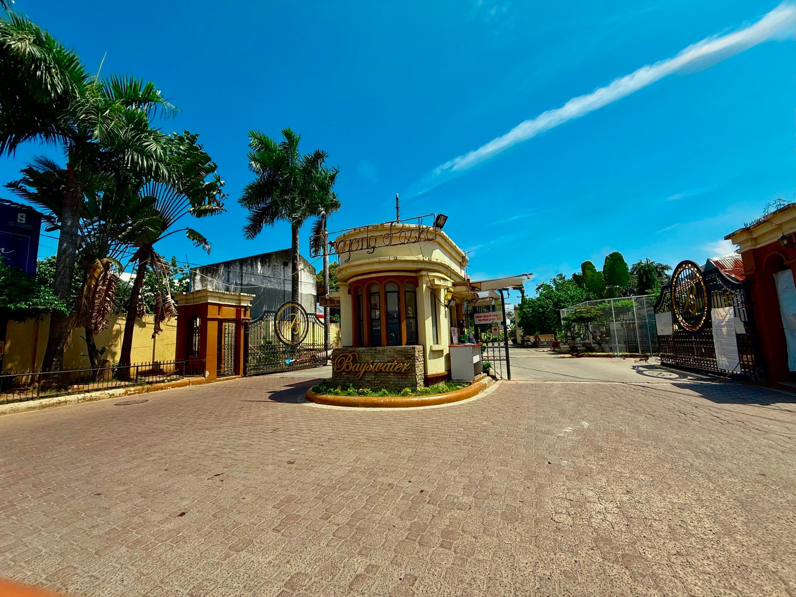Entrance of Bayswater Marigondon, a subdivision which has a lot of house for rent in Lapulapu