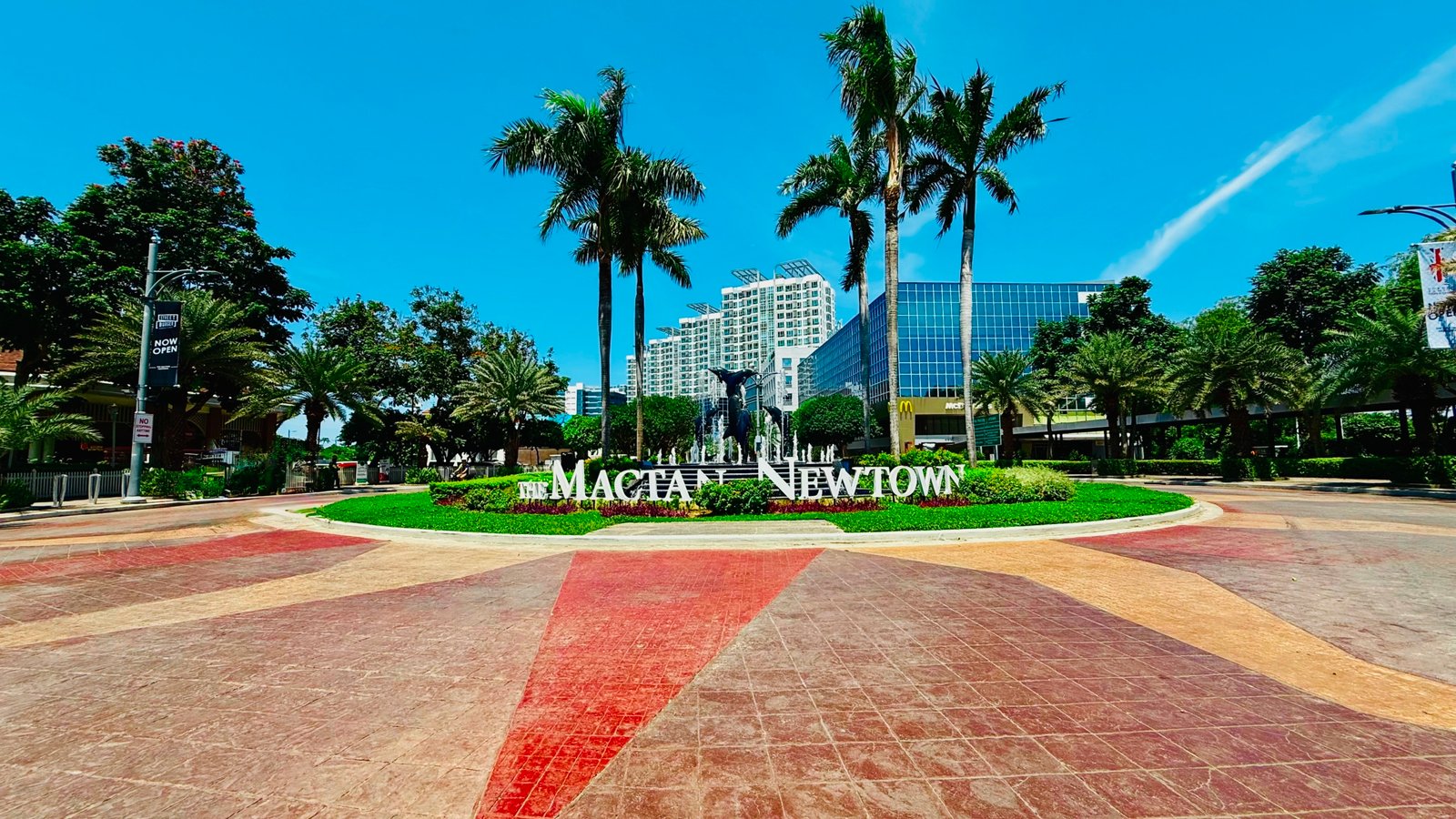 Mactan Newtown Entrance, a new property development which generates a lot of prime property for sale in Lapulapu